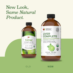 Complément liquide pour le foie 240ml - étiquette