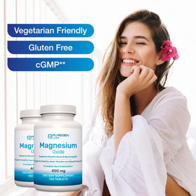 Complément Magnésium 400mg P Puregen Labs dans un environnement naturel