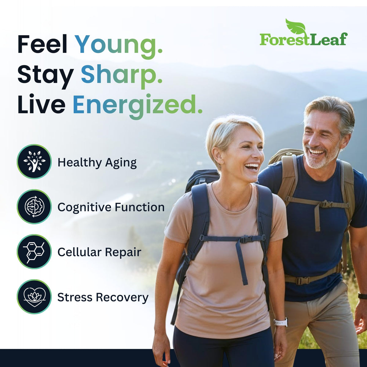 Complément NAD+ ForestLeaf avec capsules