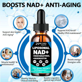 Complément NAD+ liquide AMENQ hHEALTH avec goût ananas