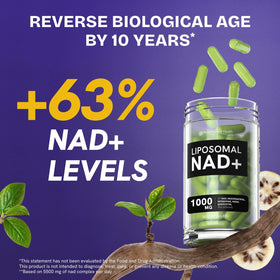 Complément NAD+ Resurrected Health capsules de près