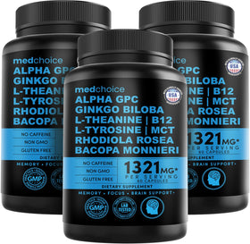 Complément Nootropique MEDCHOICE 1321mg devant le packaging