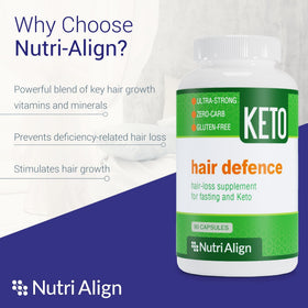 Complément Nutri-Align Biotine 90 capsules avec étiquette visible