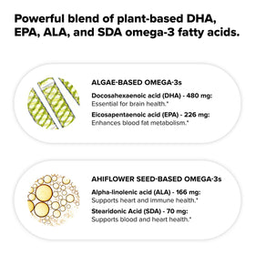 Complément Omega 3 Végétal avec goût d'orange naturel