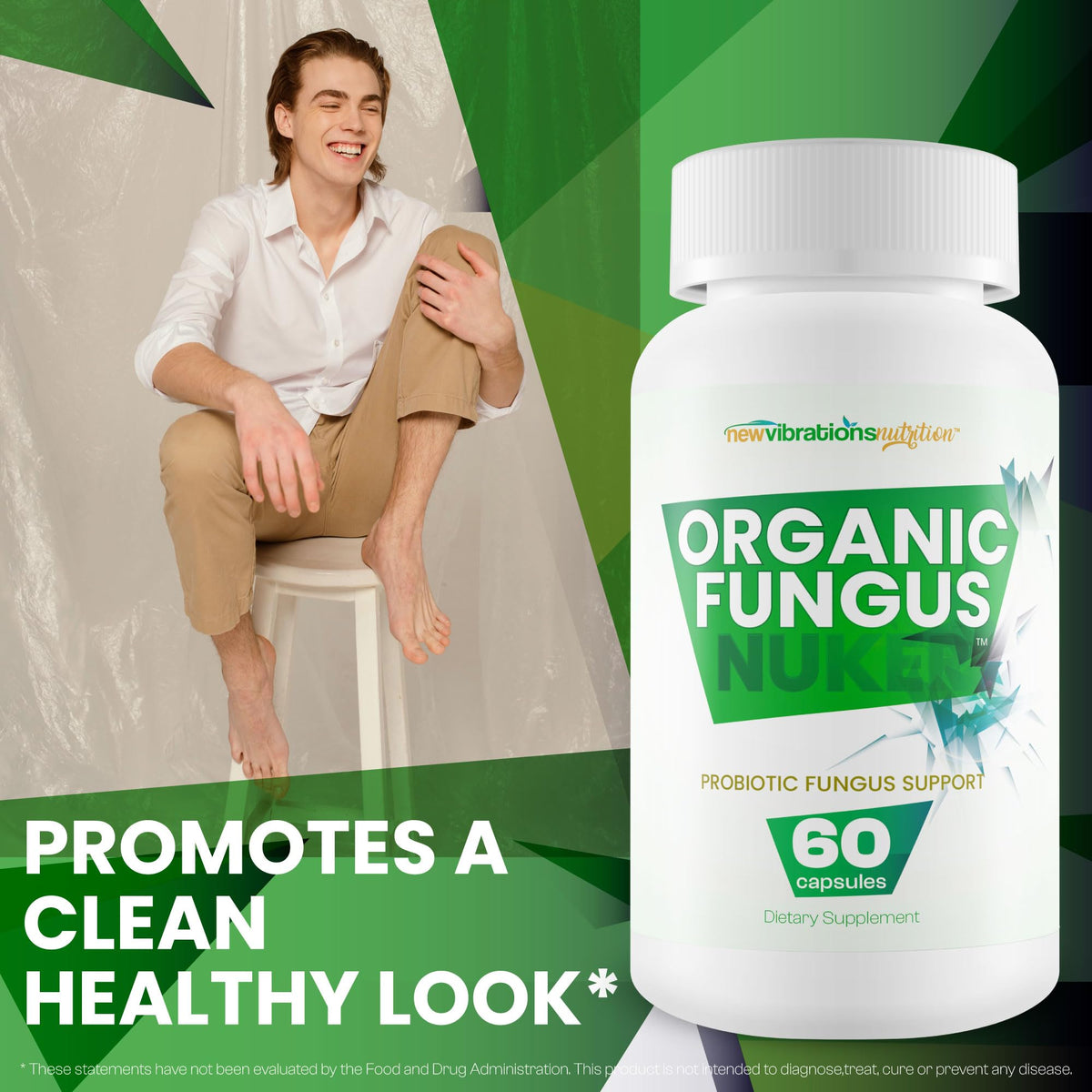 Complément Organic Fungus Nuker sur fond neutre