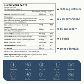 Complément PAYAOCZ Calcium Magnésium Zinc 10 en 1 sur une table
