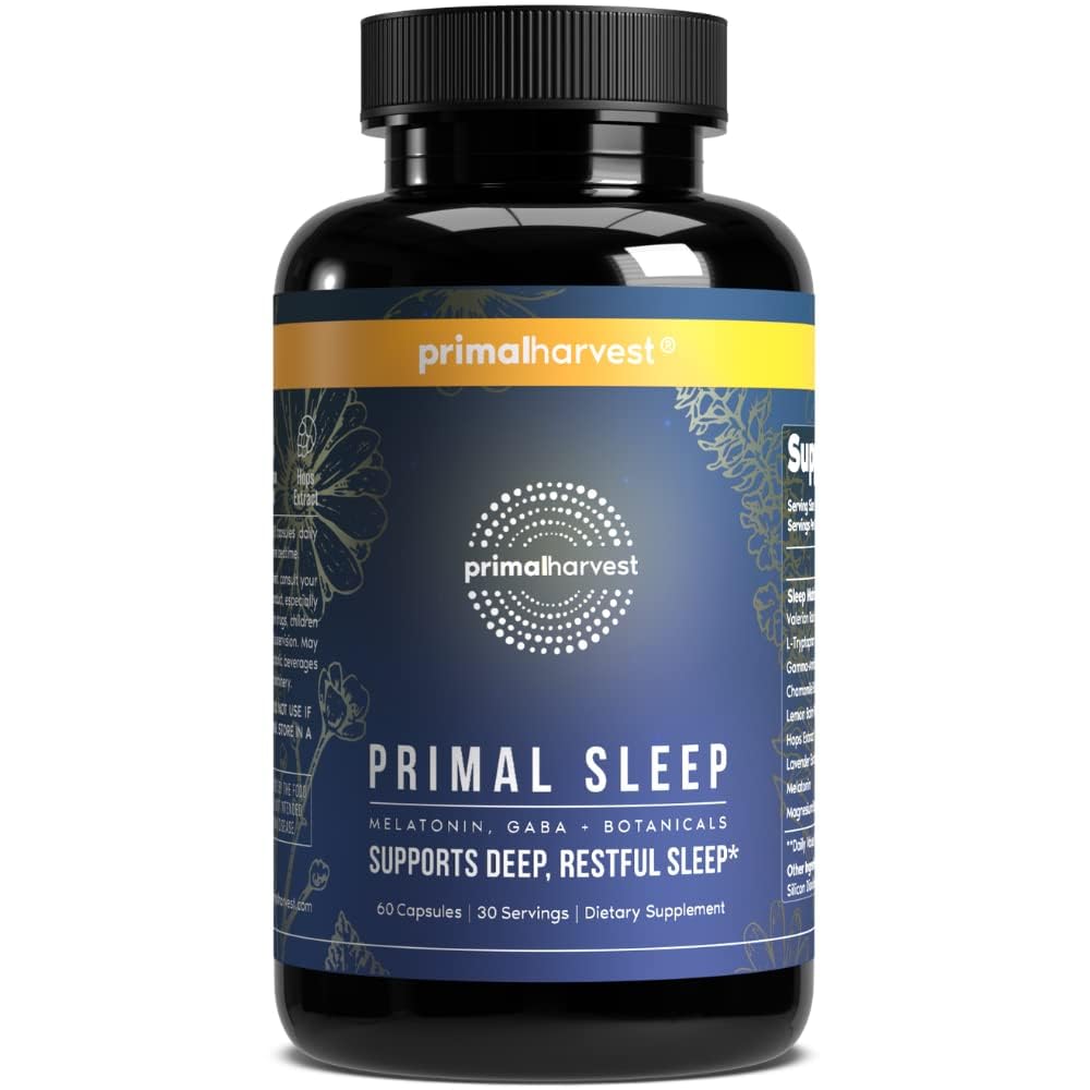 Complément Primal Harvest Sommeil 30 capsules vue de face