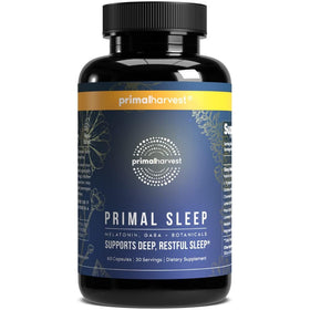 Complément Primal Harvest Sommeil 30 capsules vue de face