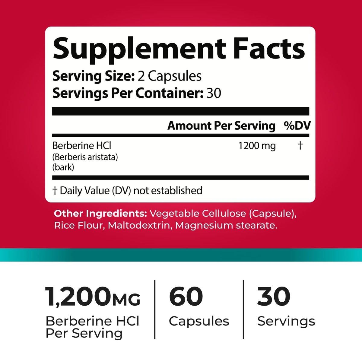 Complément PristineRoot Berbérine 1200mg sur une table en bois