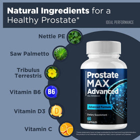 Complément Prostate Max d'IDEAL PERFORMANCE, présentation dans un cadre de vie