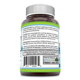 Complément Pure Naturals Calcium Magnésium Zinc 300 tablettes côté
