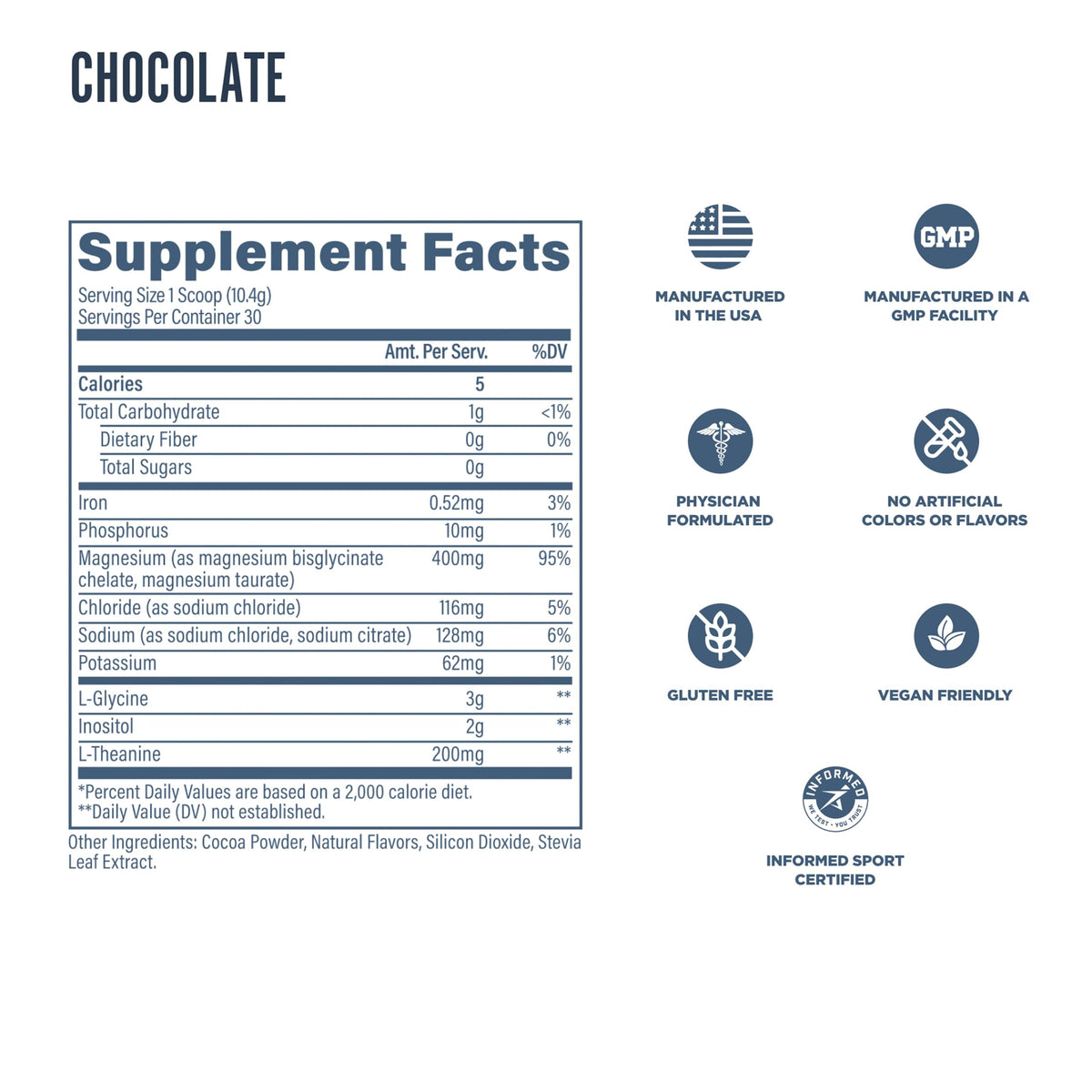 Complément Revive Sommeil Chocolat Noir, emballage