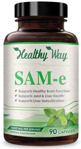 Complément SAM-e 1500mg HealthyWayRx vue de devant
