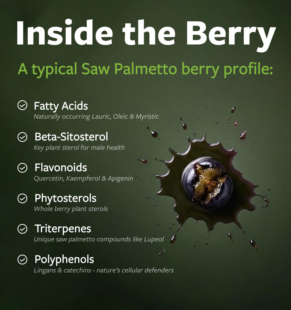 Complément Saw Palmetto Bio de PURE CO avec capsules