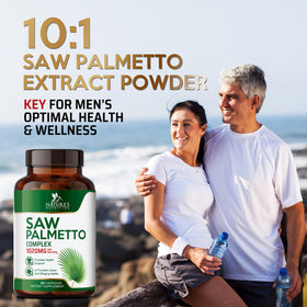 Complément Saw Palmetto Nature's Nutrition dans un cadre de vie