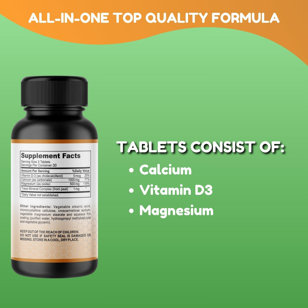Complément SHIFAA NUTRITION Calcium et Magnésium avec des éléments de bien-être