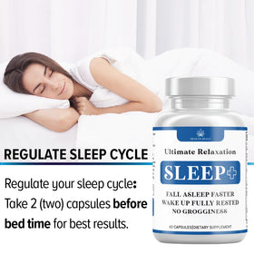 Complément sommeil Health Heals, vue de côté montrant la taille des capsules