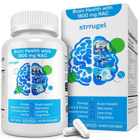 Complément strrugel NAC 1800mg boîte vue de face