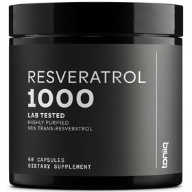 Complément Toniiq Resvératrol Trans 1000mg vue de face
