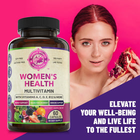 Complément WHOLE WORLD WELLNESS Multivitamine Femme, présentation des capsules