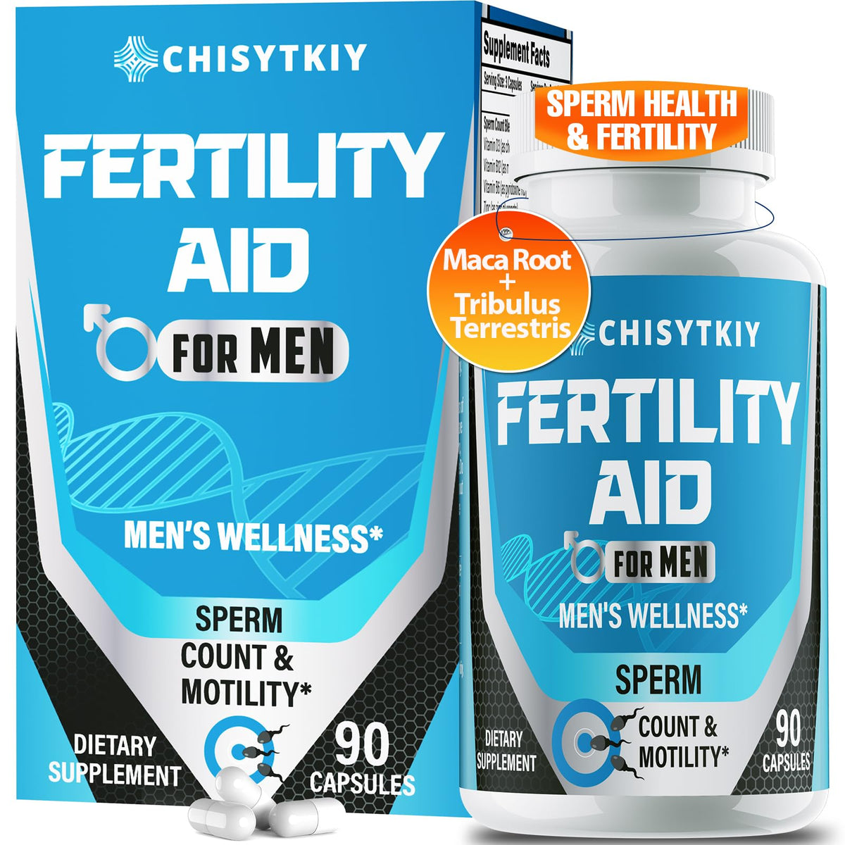 Compléments alimentaires Chisytkiy fertilité masculine 150g vue de face