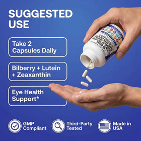 Compléments Alimentaires Clean Nutraceuticals Luteine 40mg avec des ingrédients clés