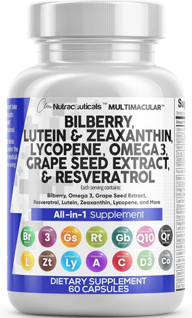 Compléments Alimentaires Clean Nutraceuticals Luteine 40mg vue avant