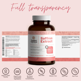 Compléments alimentaires de safran Mother Nutrient vue de côté