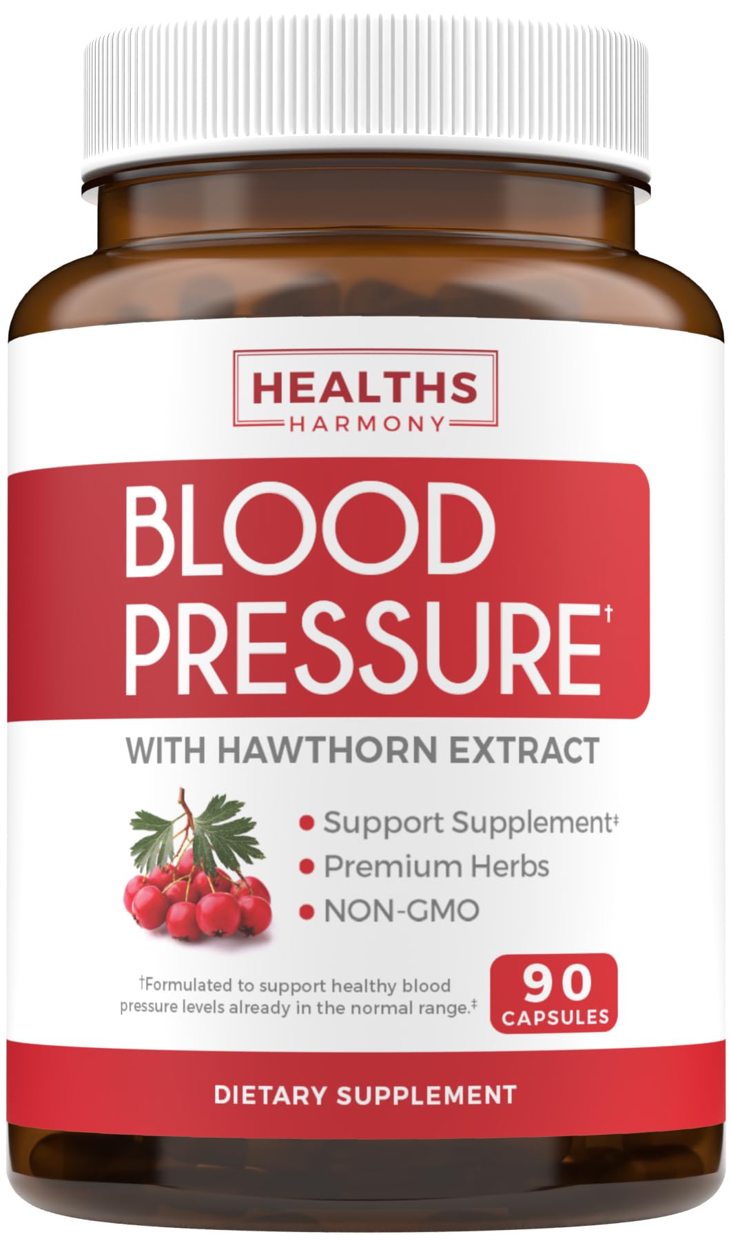 Compléments alimentaires Healths Harmony soutien pression artérielle 90 capsules