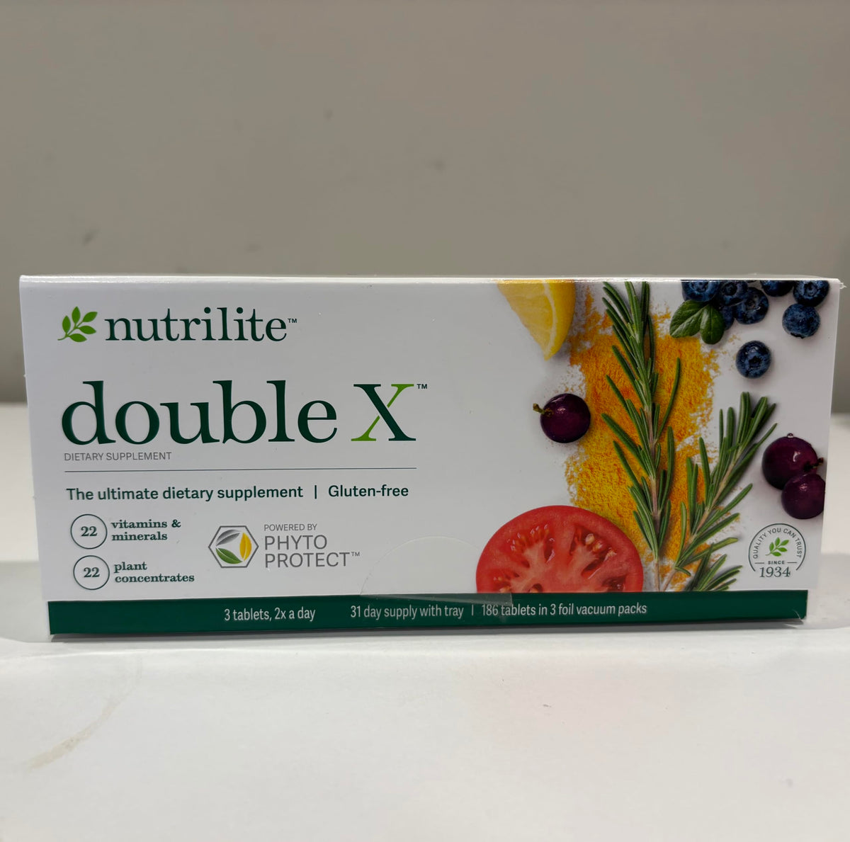 Compléments alimentaires Nutrilite Double X 31 jours vue de face