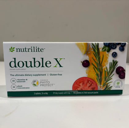 Compléments alimentaires Nutrilite Double X 31 jours vue de face