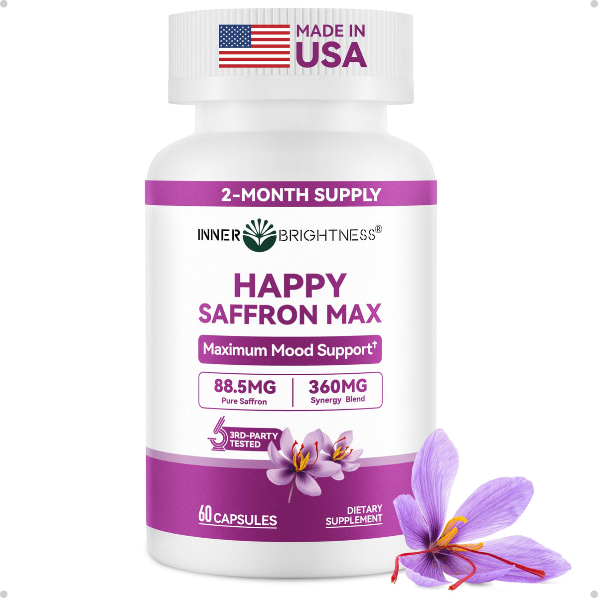 Compléments alimentaires Saffron Inner Brightness 68g vue avant