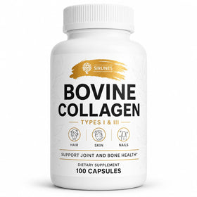 Compléments alimentaires SIRUNES collagène bovin 100 capsules vue avant
