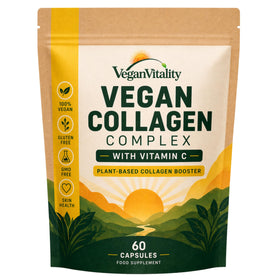 Compléments de collagène végétal Vegan Vitality 41g, packaging avant