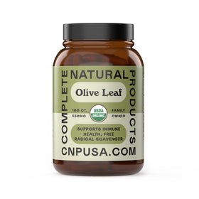 Complete Natural Products Extrait de Feuille d'Olivier Capsules 550mg vue avant