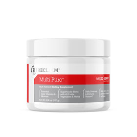 Complete Nutrition Reclaim Multi Pure poudre de fruits mélangés en contexte de vie quotidienne