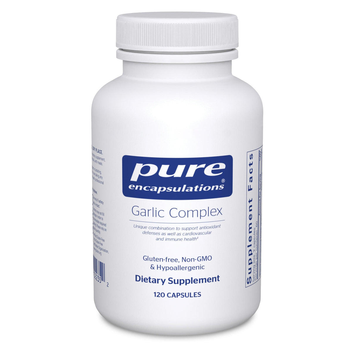 Complexe Ail Pure Encapsulations 120 capsules vue avant