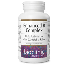Complexe B Amélioré de Bioclinic Naturals, gélules en boîte