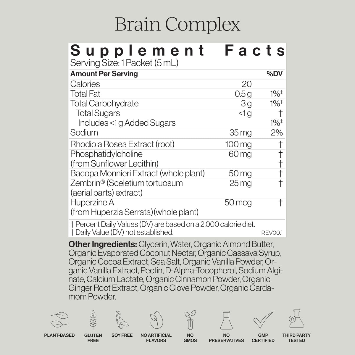 Complexe Cérébral Liposomal CYMBIOTIKA en sachets sur fond blanc
