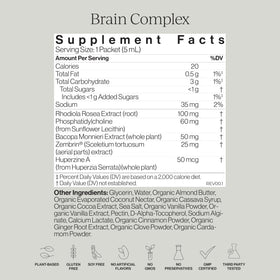 Complexe Cérébral Liposomal CYMBIOTIKA en sachets sur fond blanc