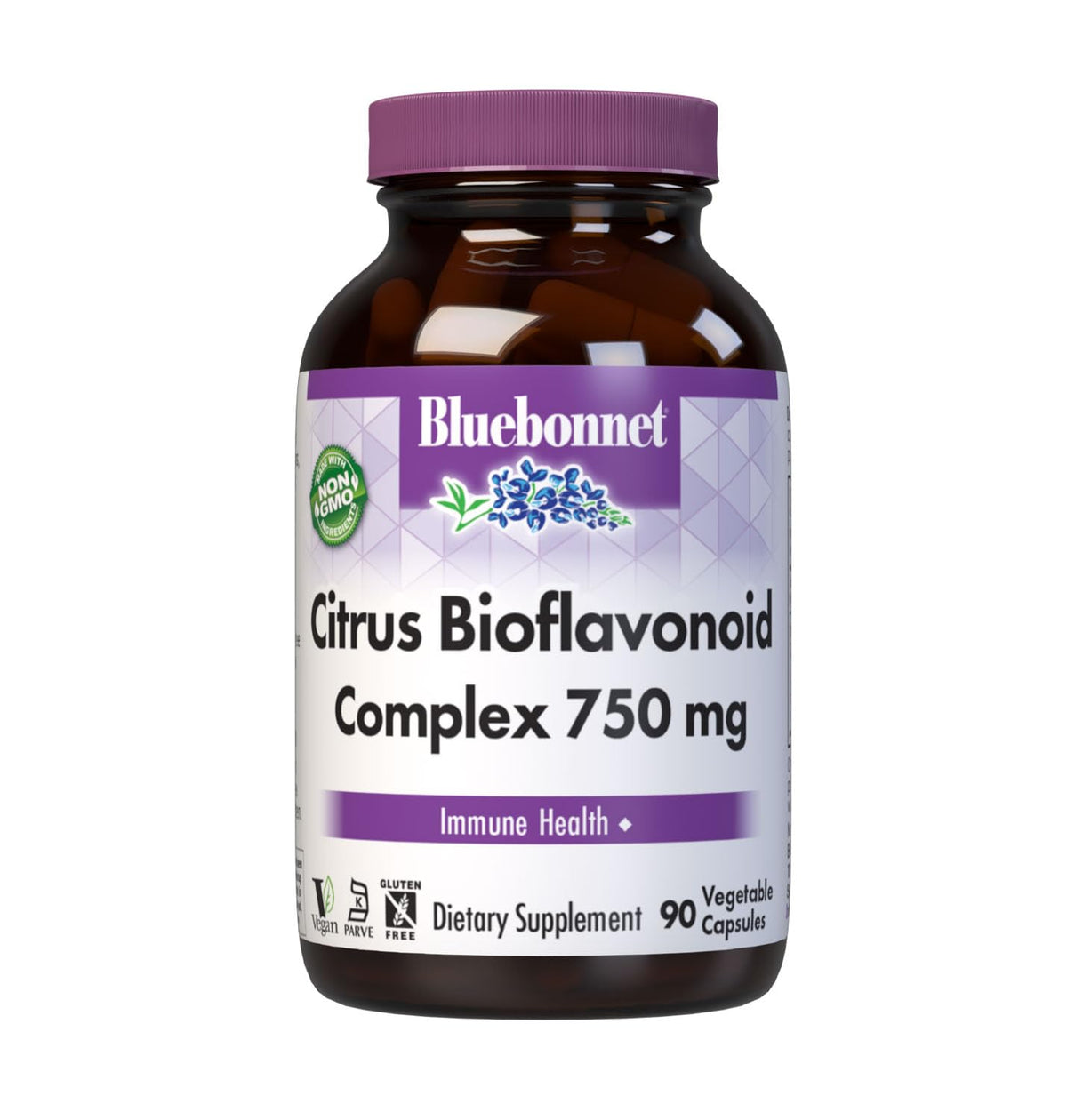 Complexe de Bioflavonoïdes d'Agrumes BlueBonnet 750 mg, emballage avant