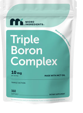 Complexe de Bore Triple Micro Ingredients 10mg - Gélules en sachet