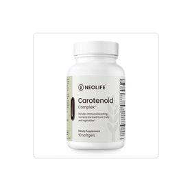 Complexe de Caroténoïdes NeoLife 900 mg bouteille vue de face