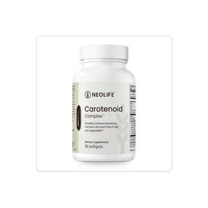 Complexe de Caroténoïdes NeoLife 900 mg bouteille vue de face
