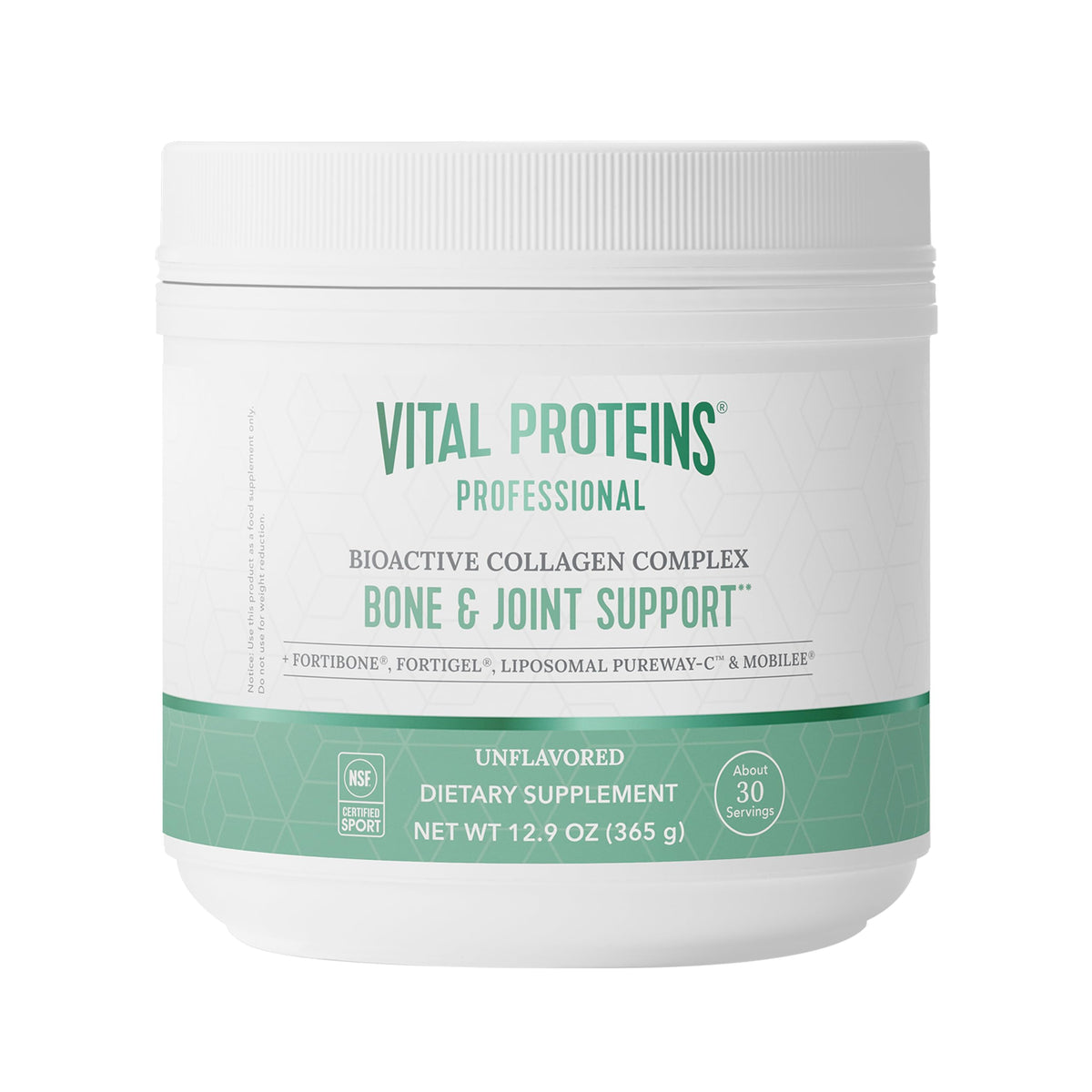 Complexe de Collagène Bioactif Vital Proteins 490g en vue de face