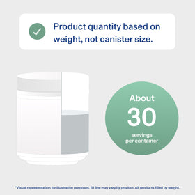 Complexe de Collagène Bioactif Vital Proteins dans un smoothie