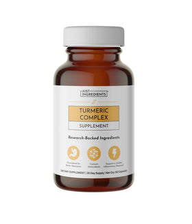 Complexe de Curcuma JUST INGREDIENTS - 60 capsules, vue de face