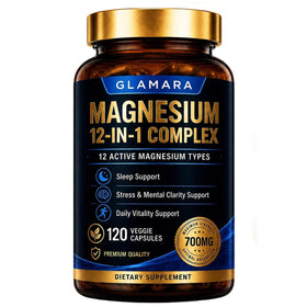 Complexe de Magnésium 12 en 1 700mg Seven Green - vue de face