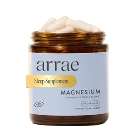 Complexe de Magnésium Arrae 250mg capsules vue de face