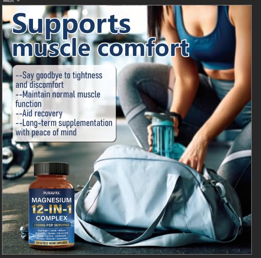 Complexe de Magnésium aurevia support 120 capsules avec un fond neutre